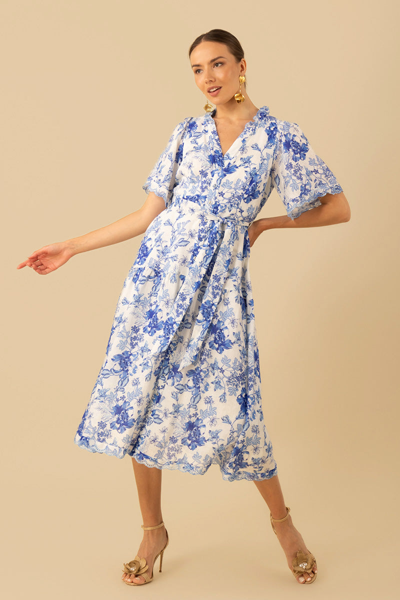 Emmalyn Long Dress Blue