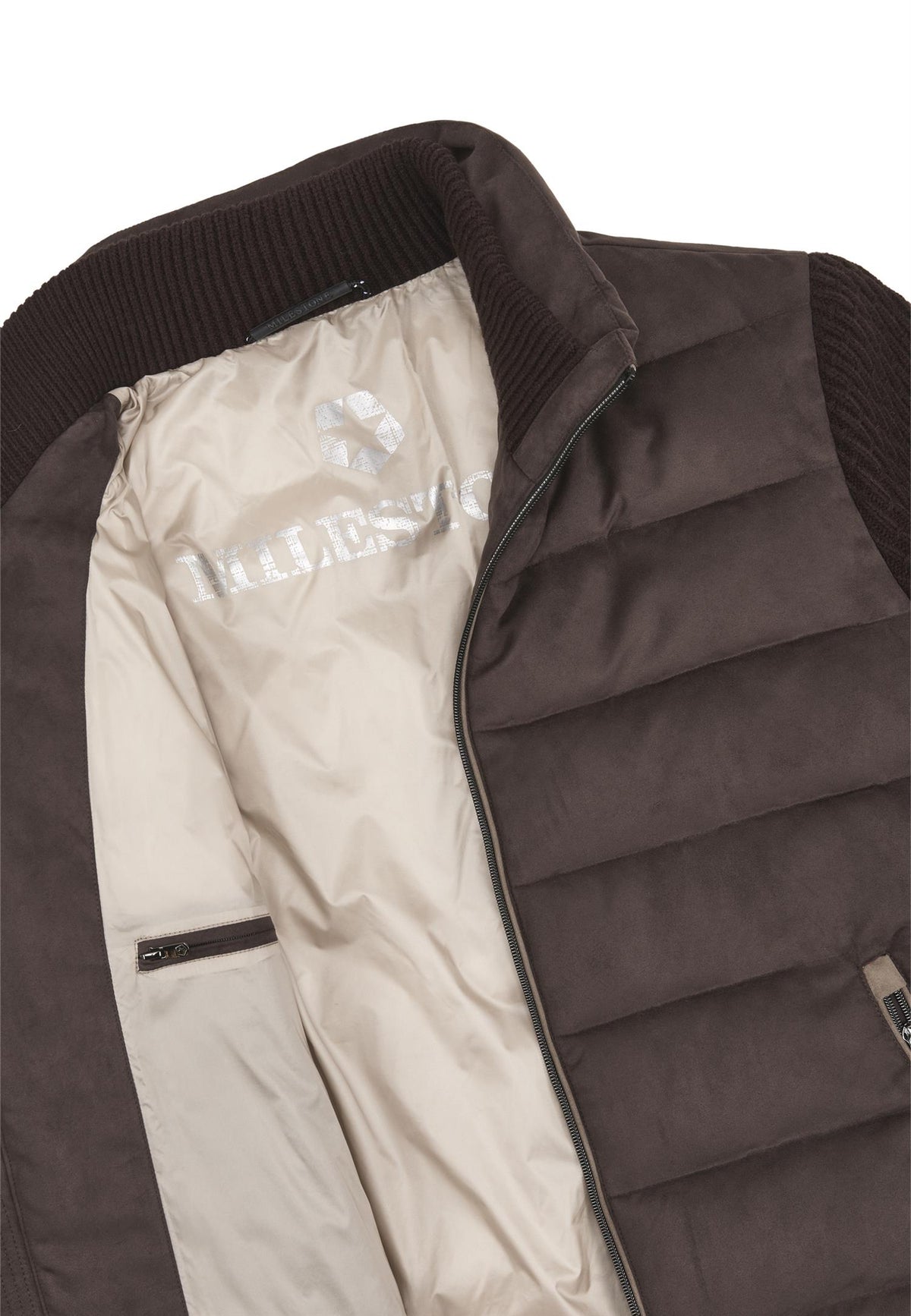 MS Dean Hybrid Jacket - Dark Brown