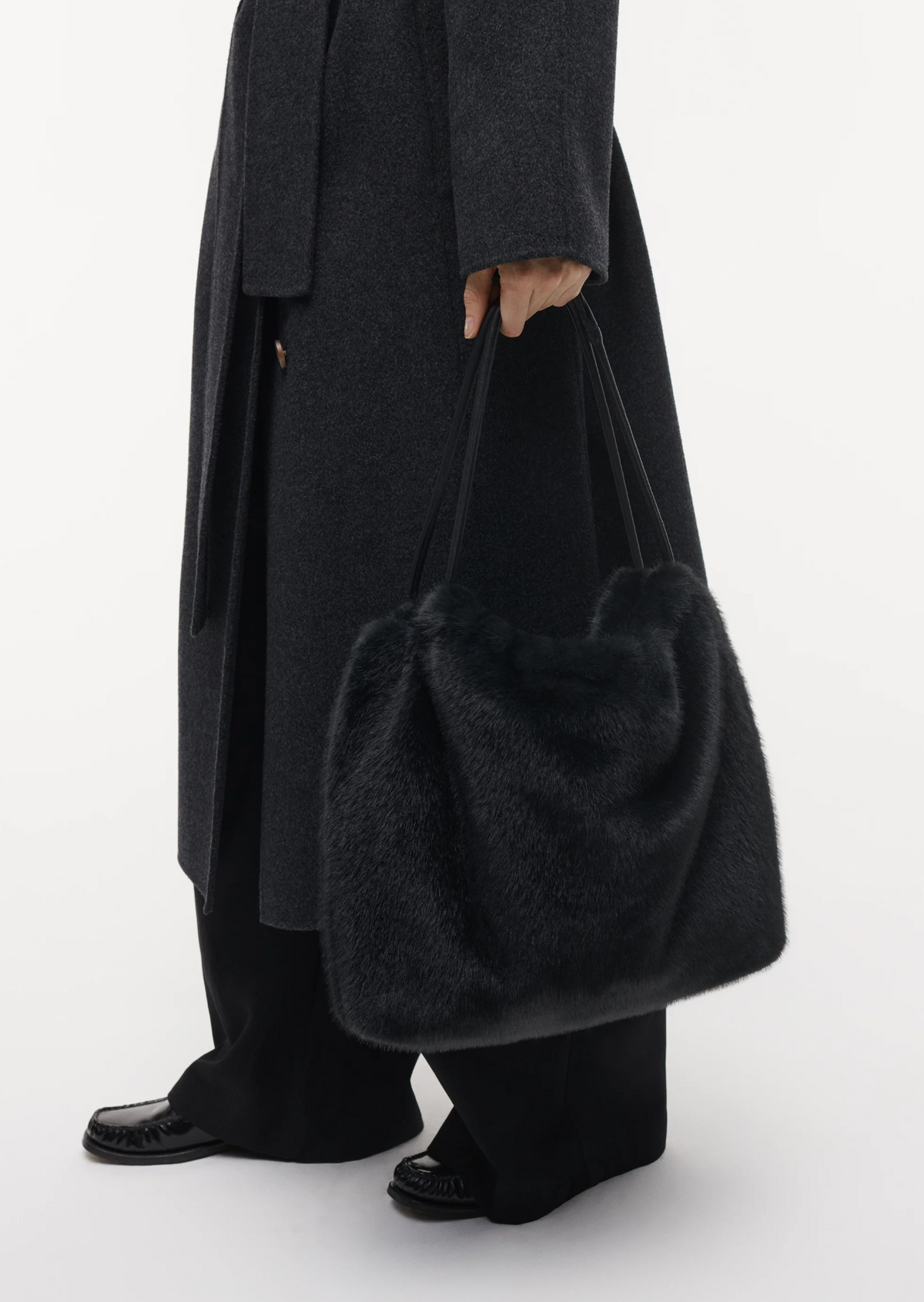 Alexi Faux Mink D.Grey