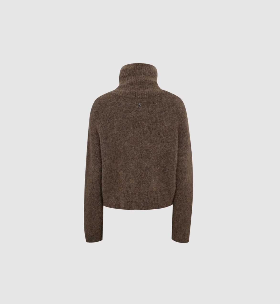 Mmhulda Knit Zip Cardigan Bracken