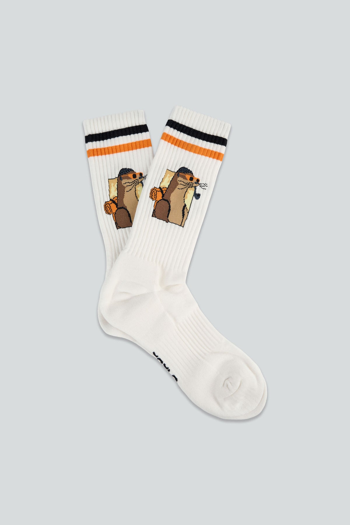 Otter Æxplorer Socks White