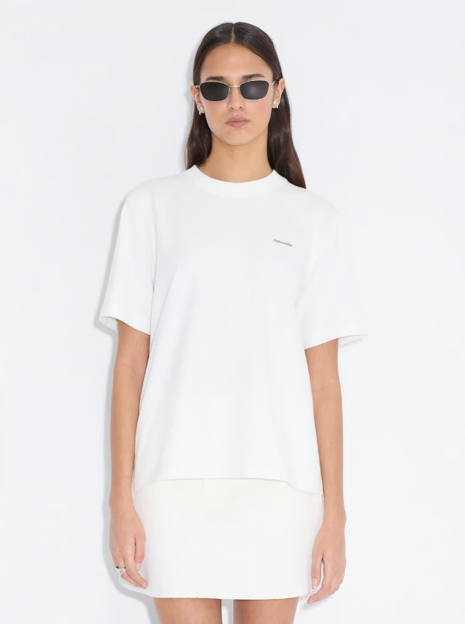 W Relaxed Tee White