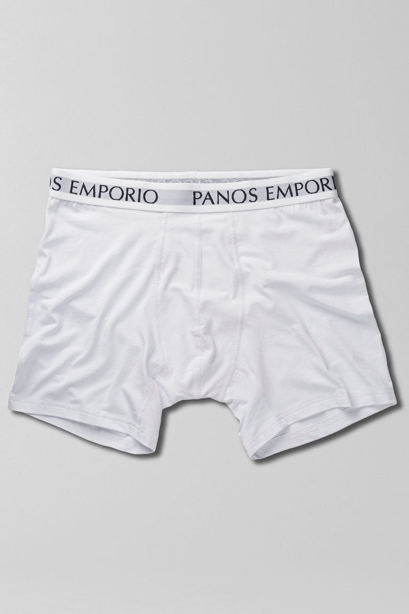 3pk Base Bamboo Boxer White