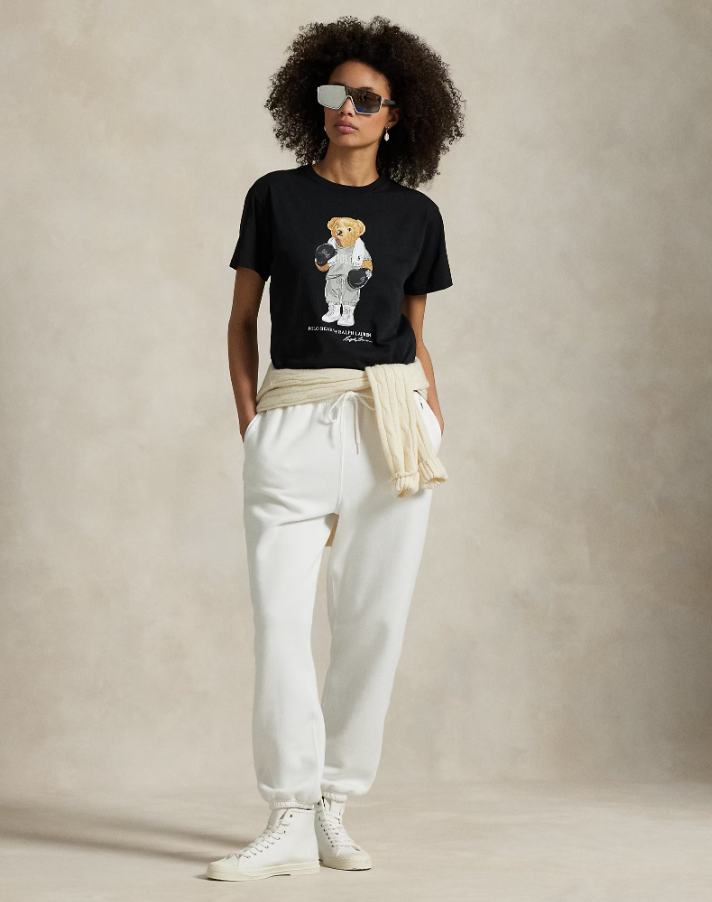 Polo Bear Cotton Jersey T-shirt