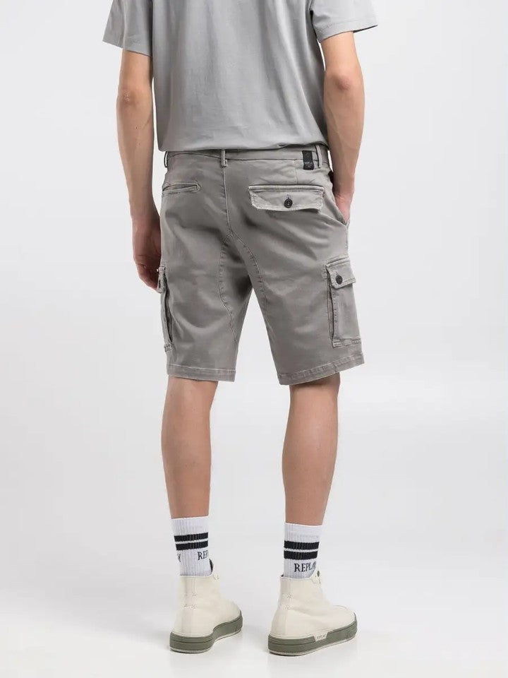 Vannie cargo shorts dim grey