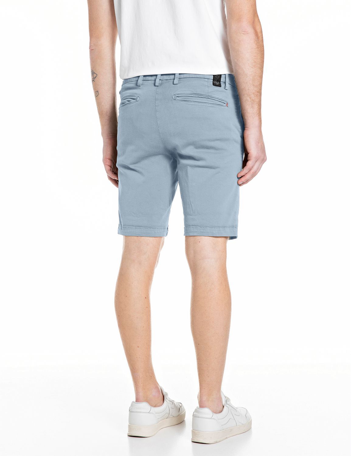 Benni Short Pewter Blue