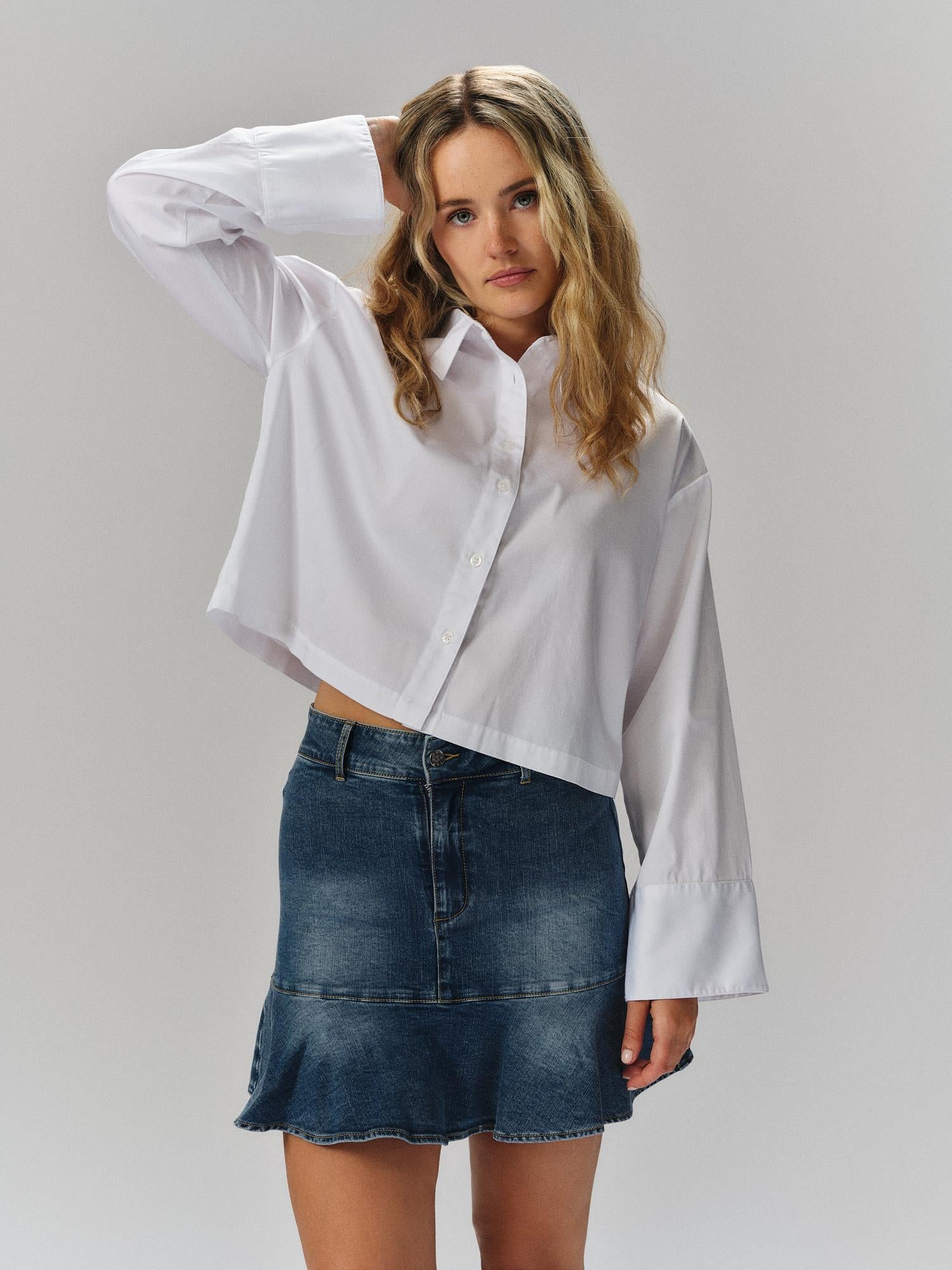 Riley Shirt White