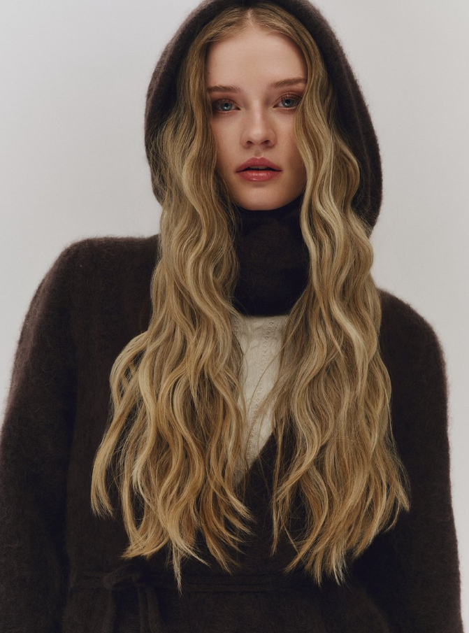 Kajsa Chunky Balaclava Dark Brown