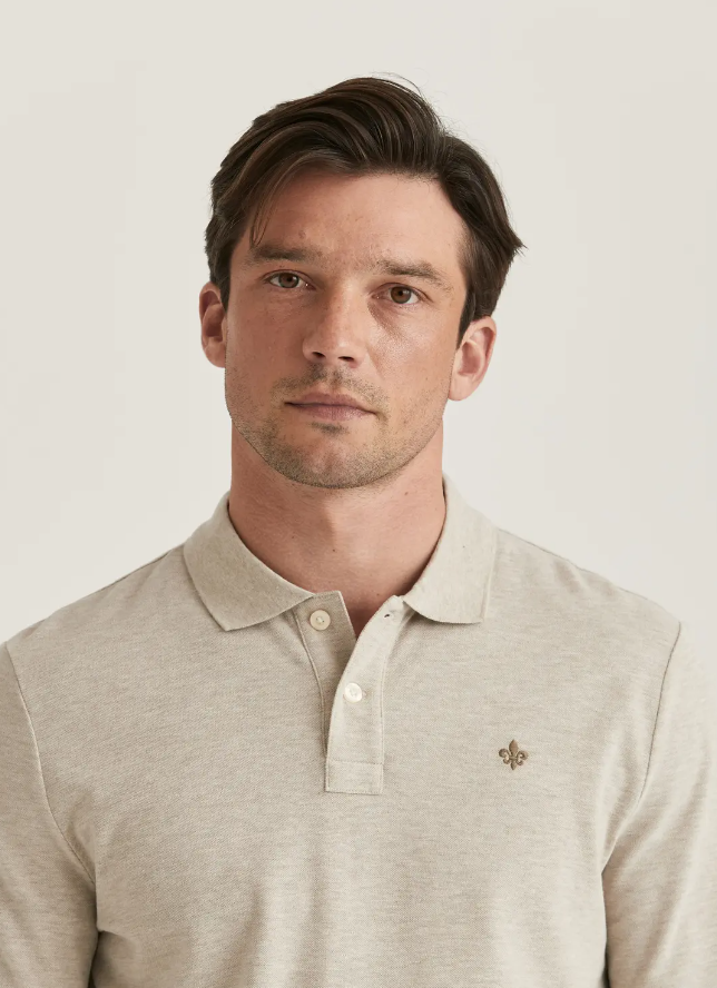 Camden LS Polo Khaki