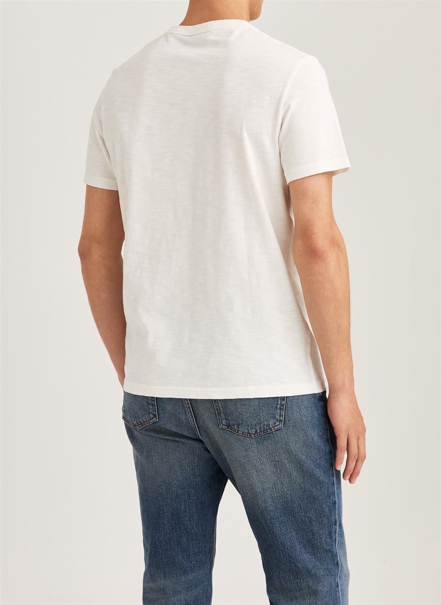 WATSON SLUB TEE OFF WHITE
