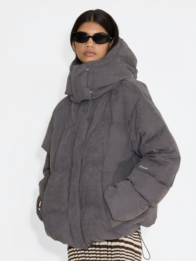 Steilia Brushed Down Jkt Grey