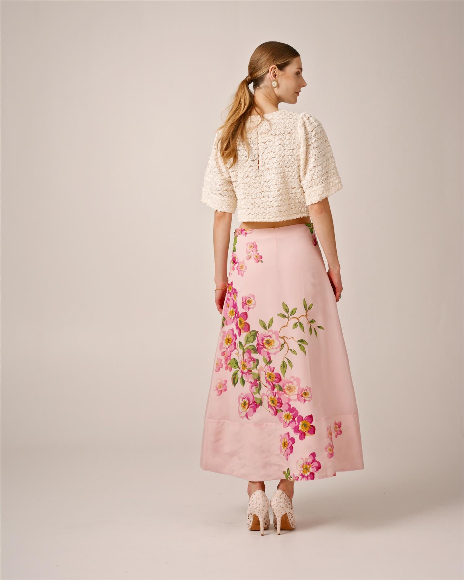 Viscose Skirt PF25 Cherry Blossom