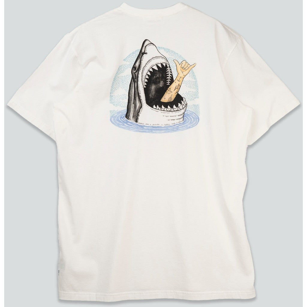 Back Attack T-shirt Star White