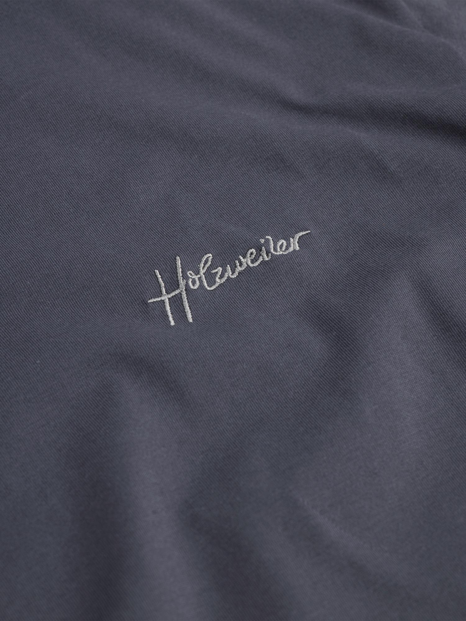 Tucker Embroidery Tee Dk. Grey
