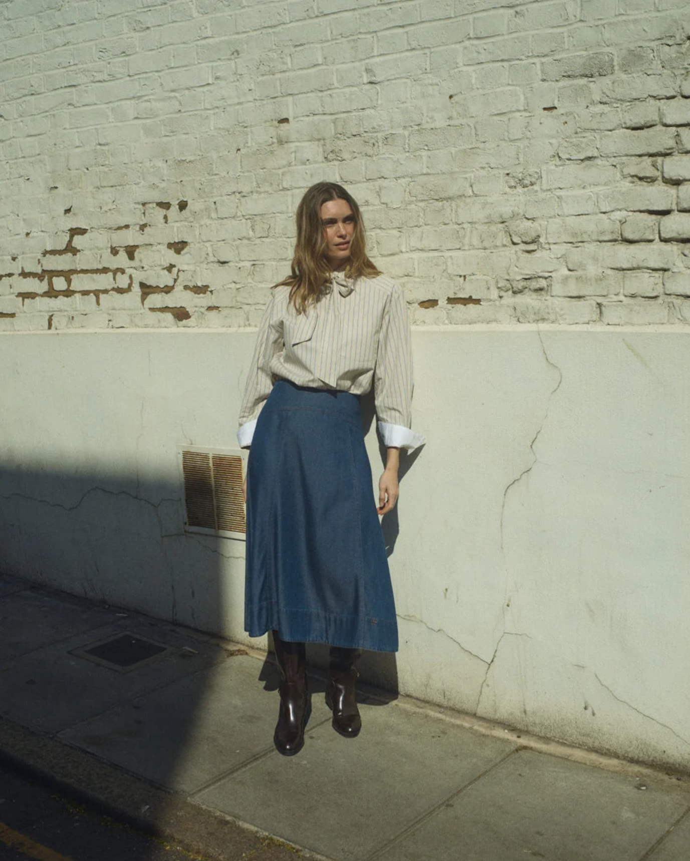 Mmaurora Lio Skirt Dark Blue