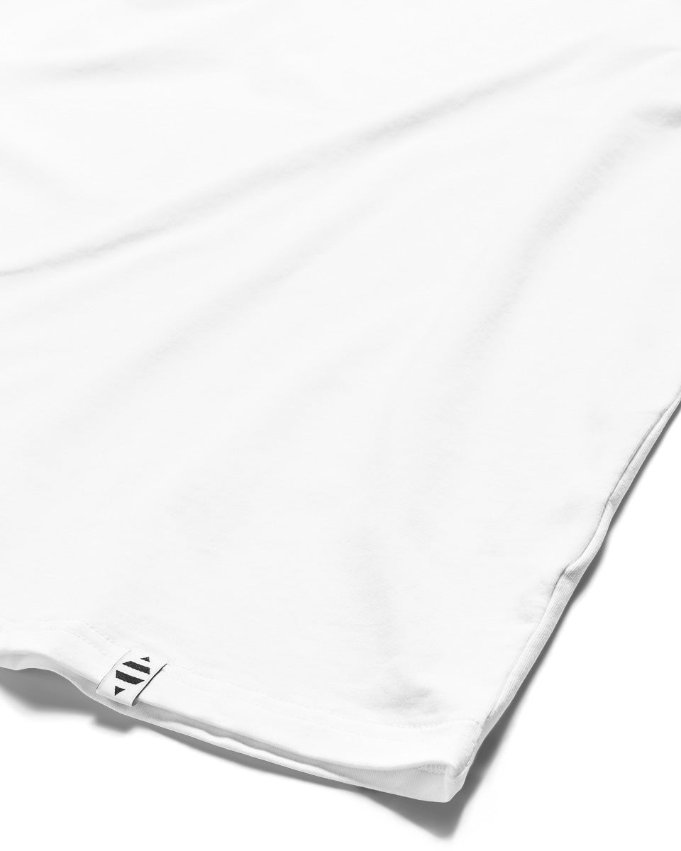 Organic Cotton Crew Tee white