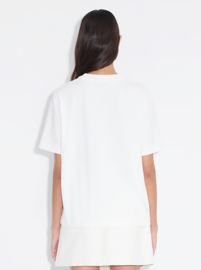 W Relaxed Tee White