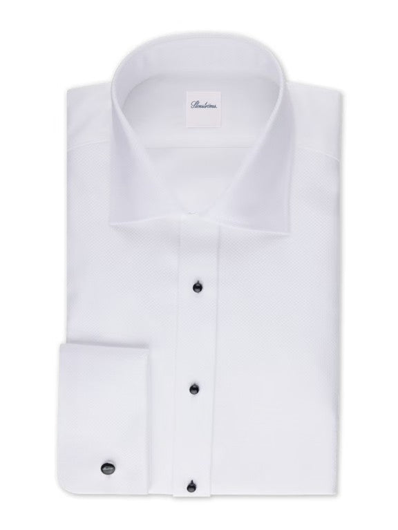 White Tuxedo Slimline Shirt