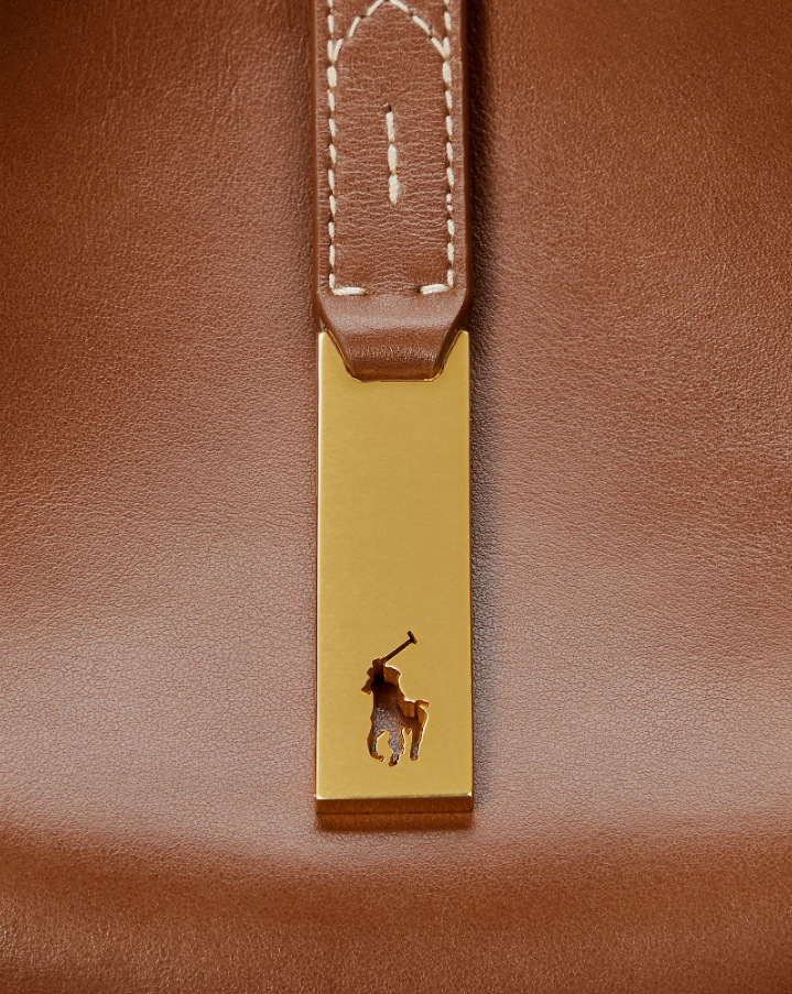 Polo ID Large Calfskin Shoulder Bag