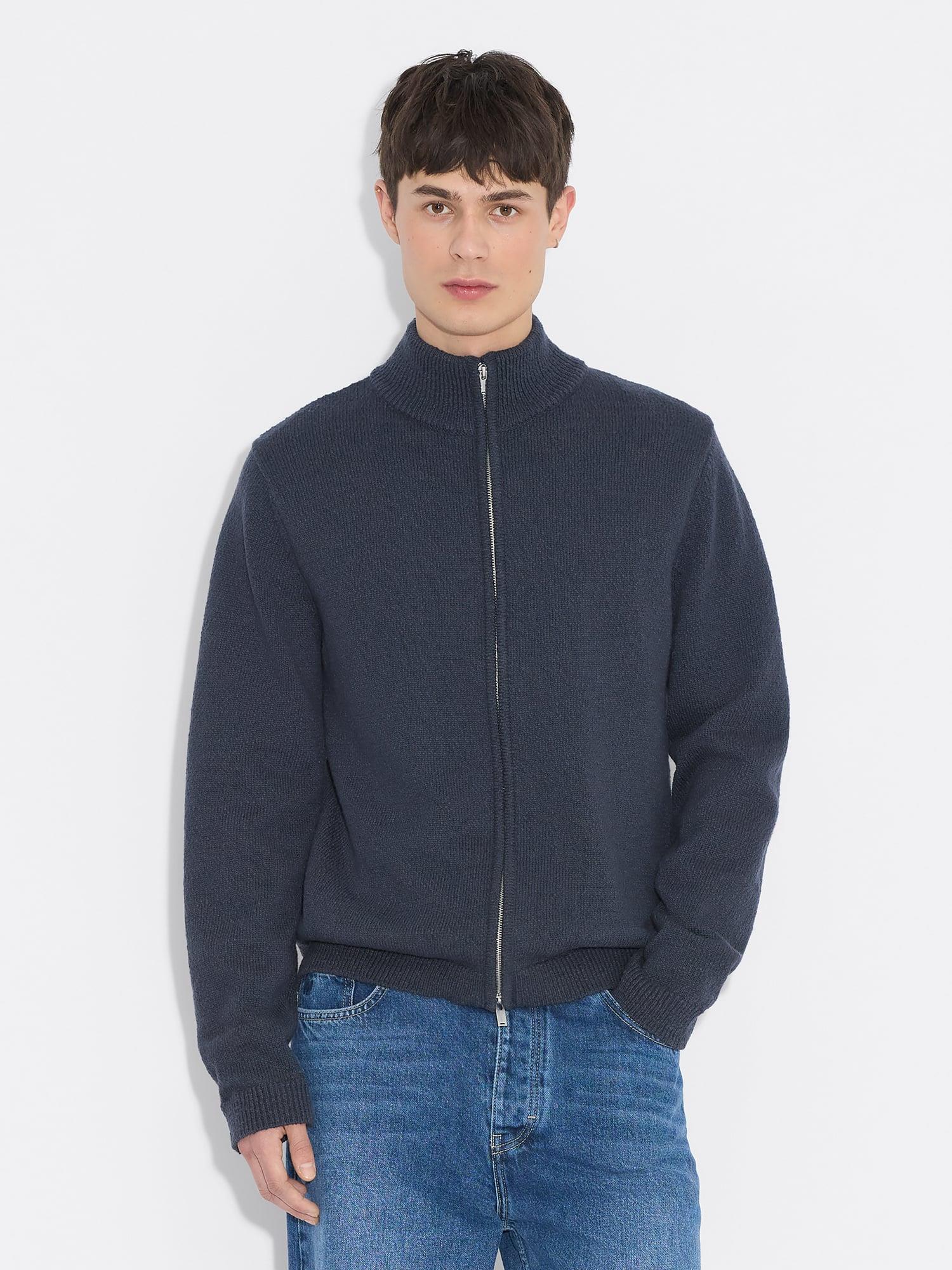Atlantic Zip Cardgan Navy