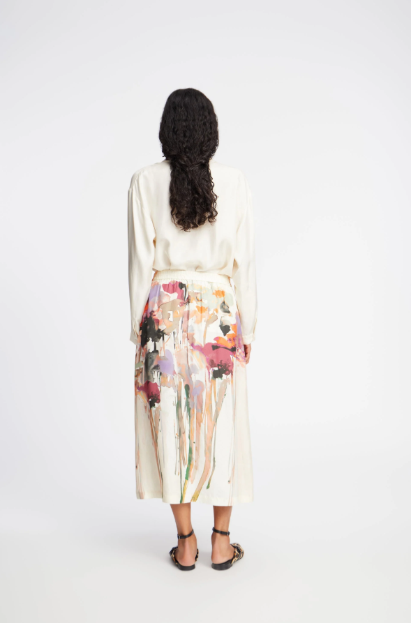 Aruma Printed Skirt Sand