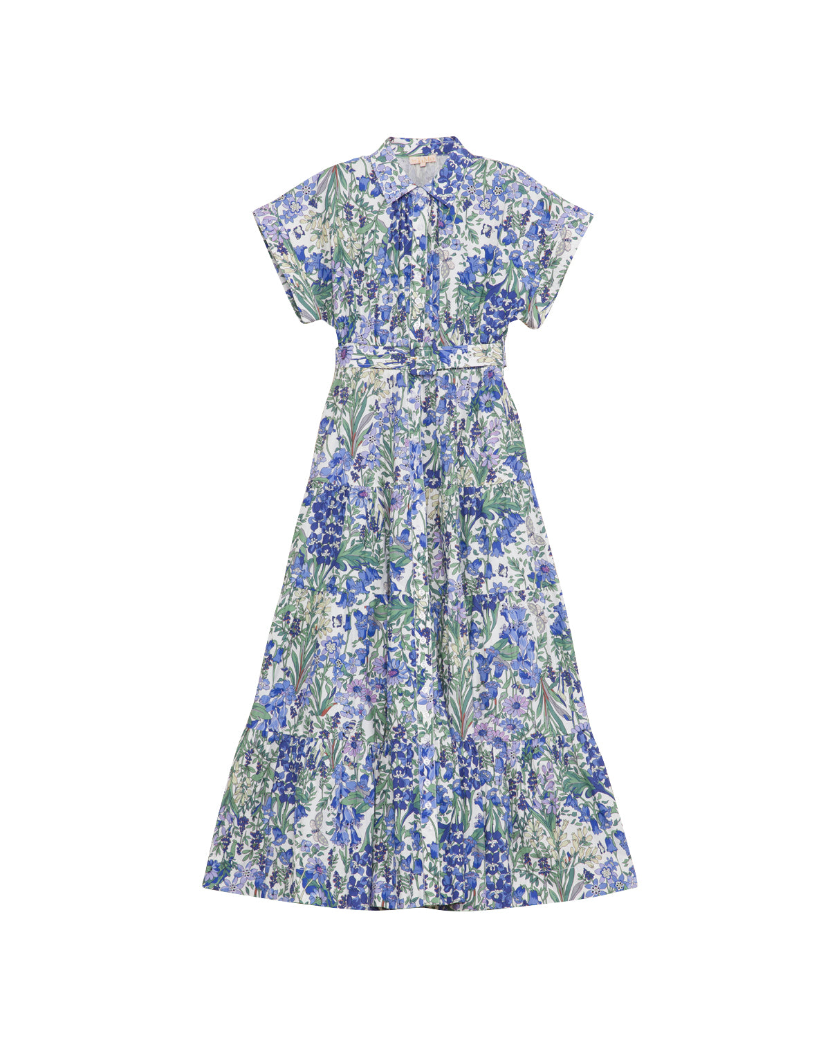Poplin Shirt Dress PF25 Delightful Garden