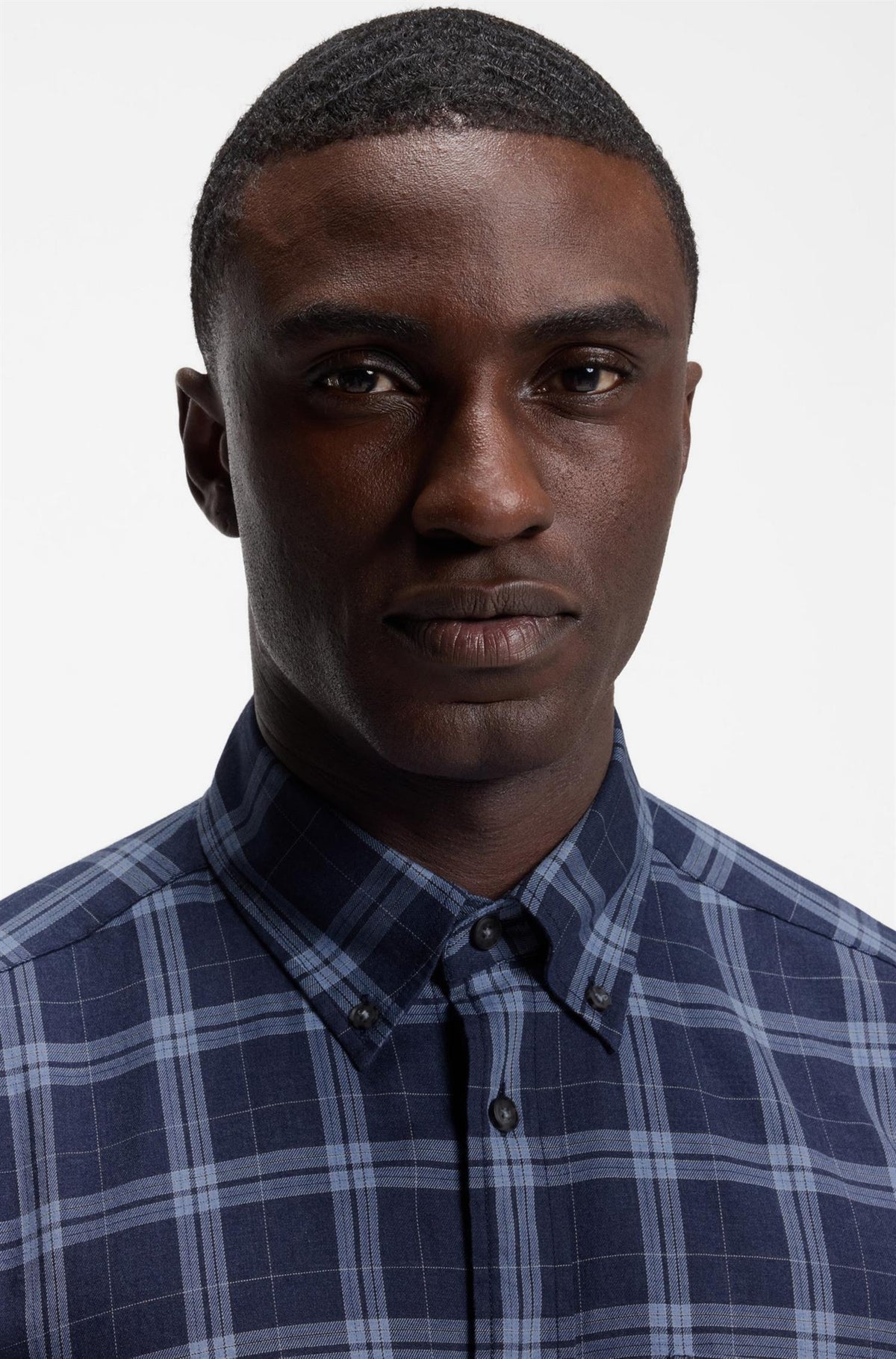 H-Liam Regular Fit Casual Shirt Open Blue