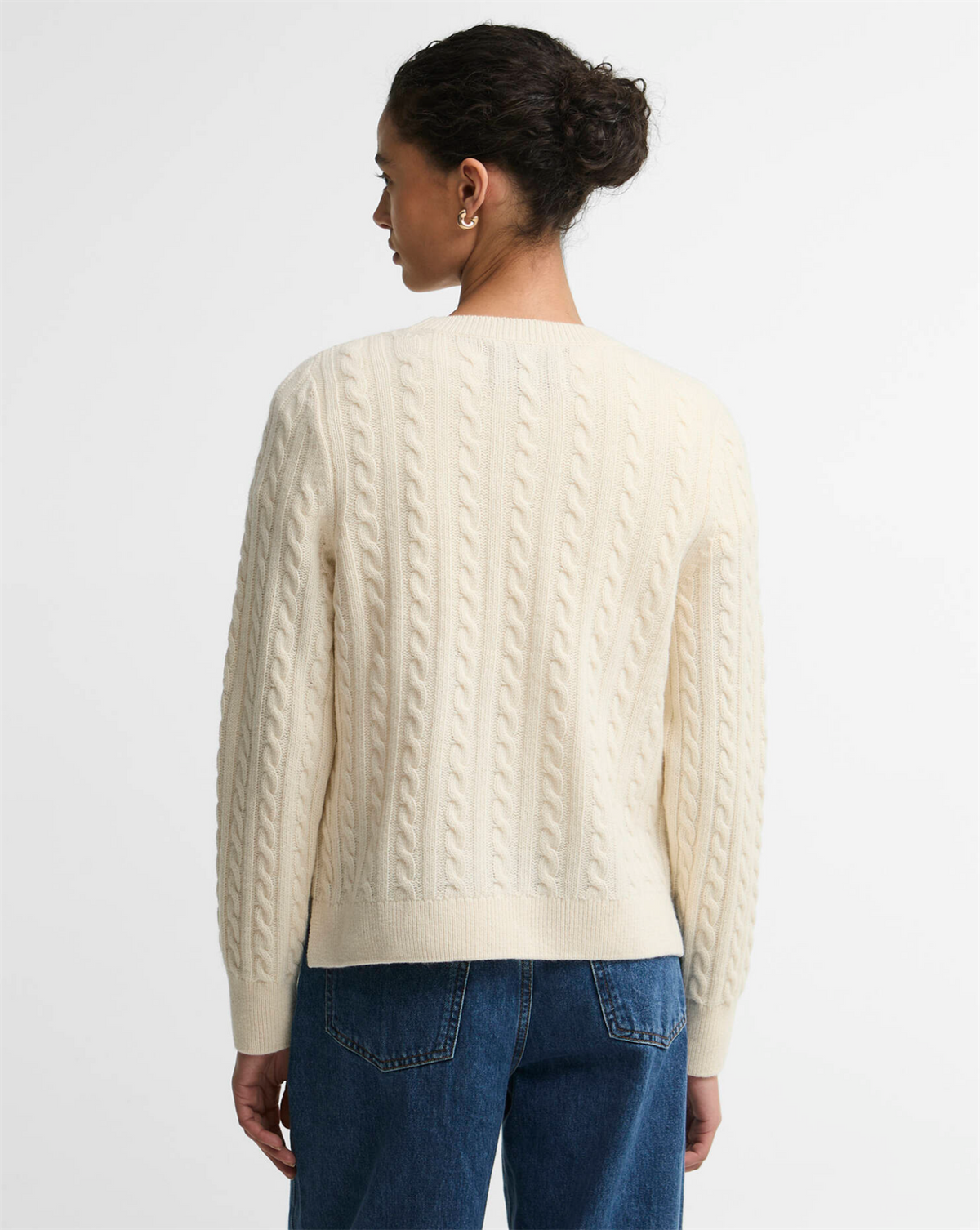 Ashdown Knitted Jumper Ecru