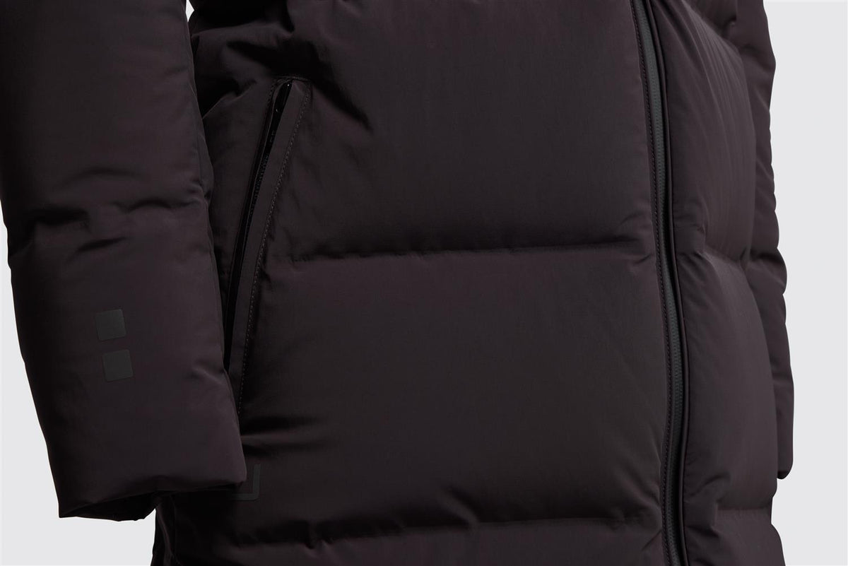 W INFINITY DOWN COAT ESPRESSO