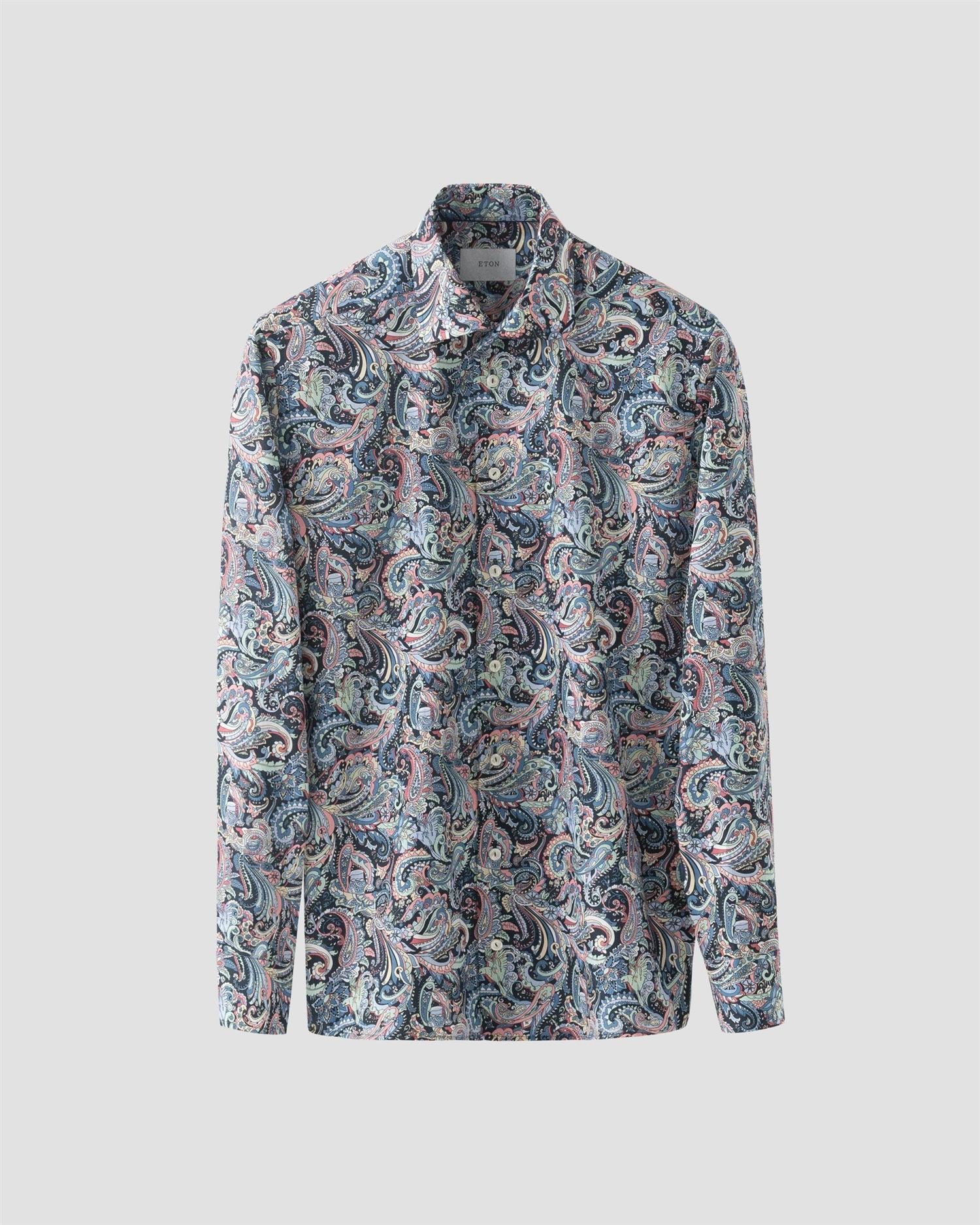 MULTI PAISLEY SIGNATUR TWILL SLIMFIT SHIRT