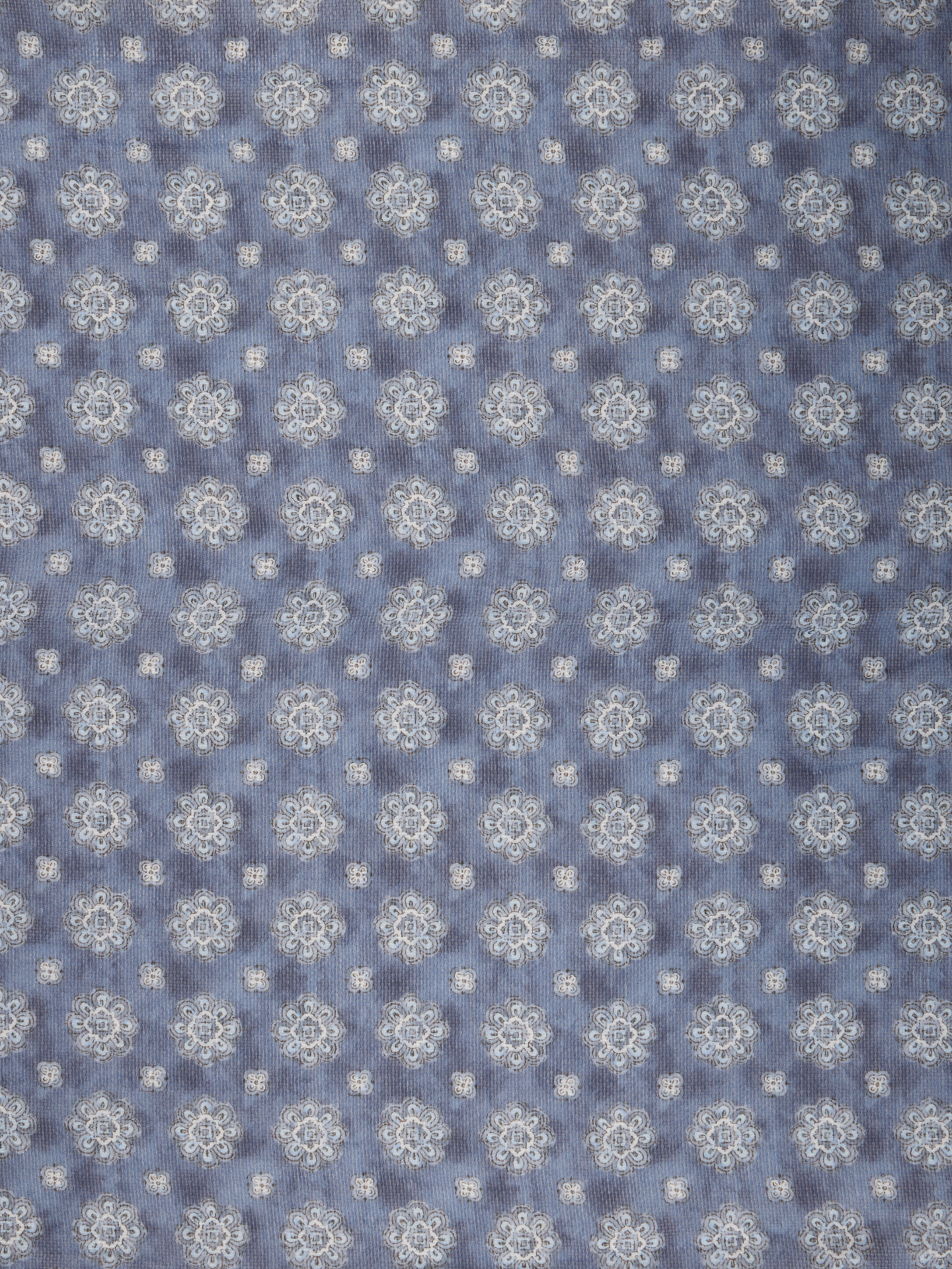 Blue pattern Scarf