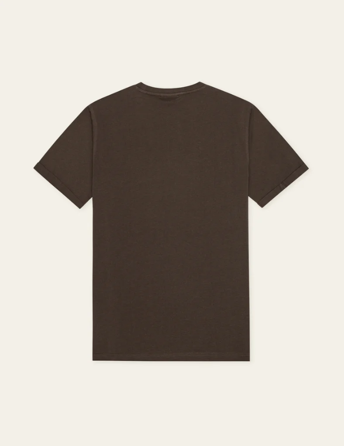 Norregaard Contrast T-Shirt Turkish Coffee Brown