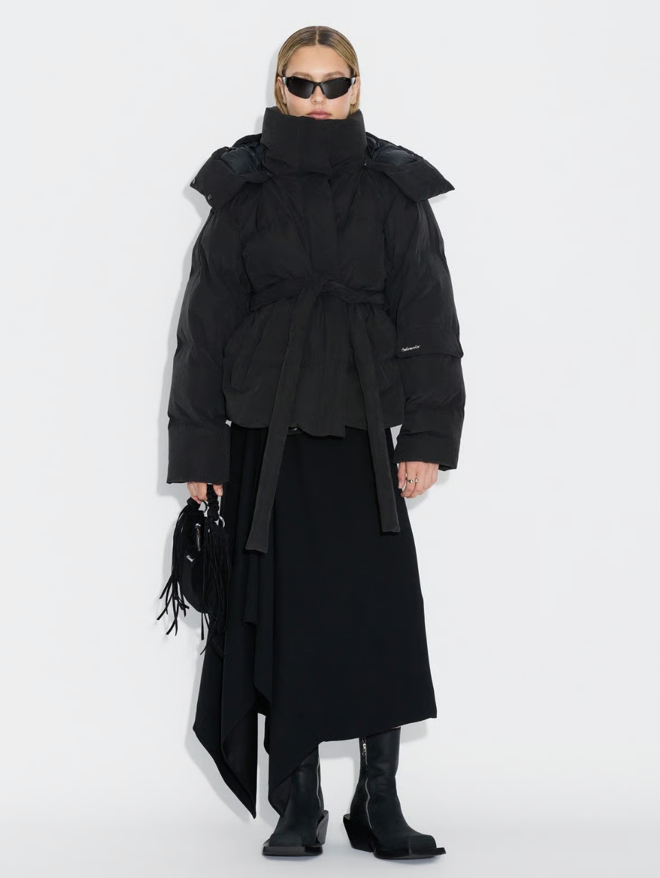 Steilia Brushed Down Jkt Black