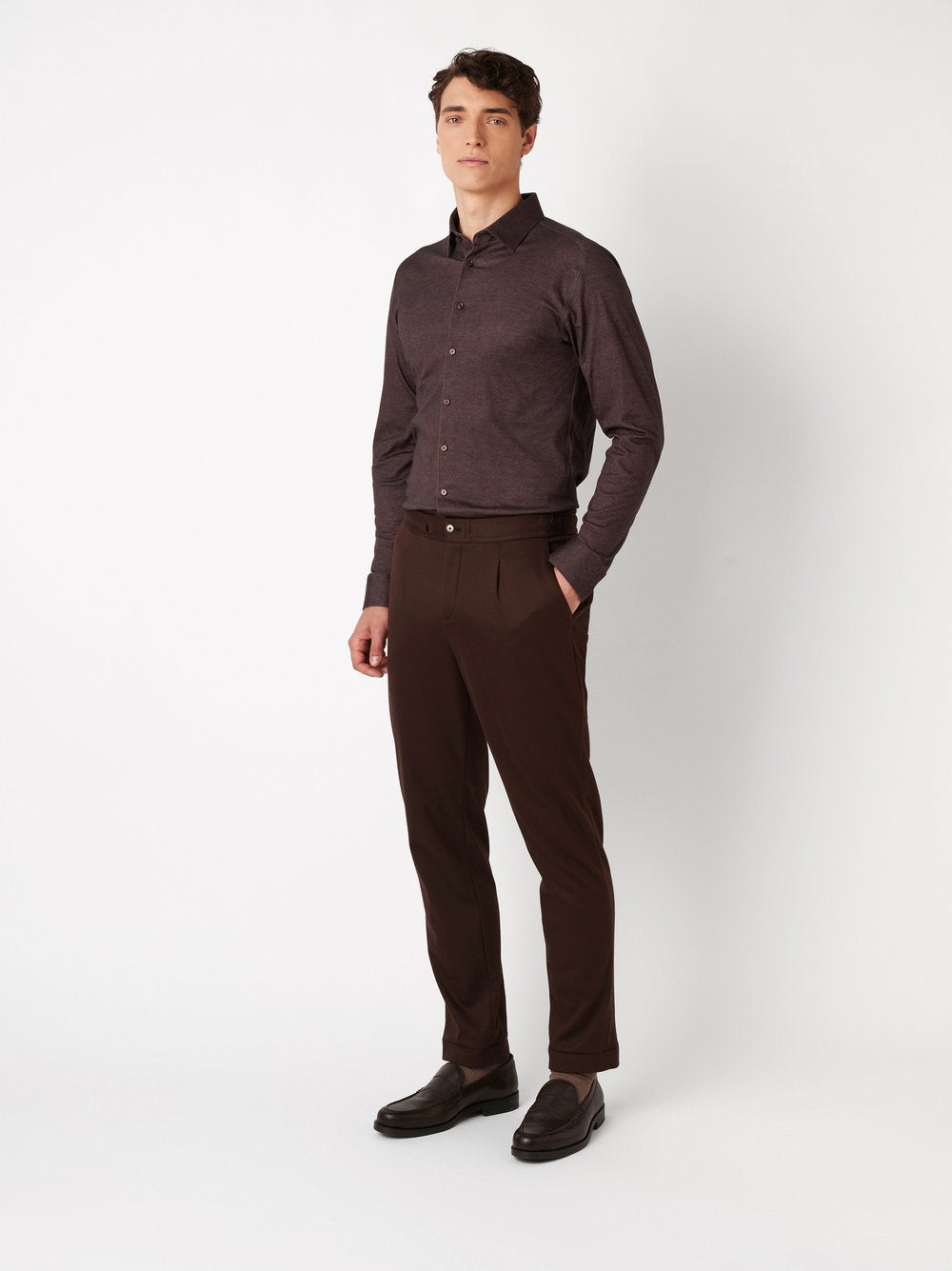 Casual Kent 1/1 Brown Twill