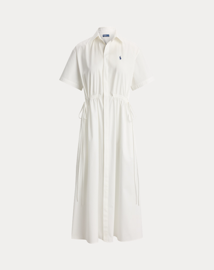 Womven-Shirt Dress White