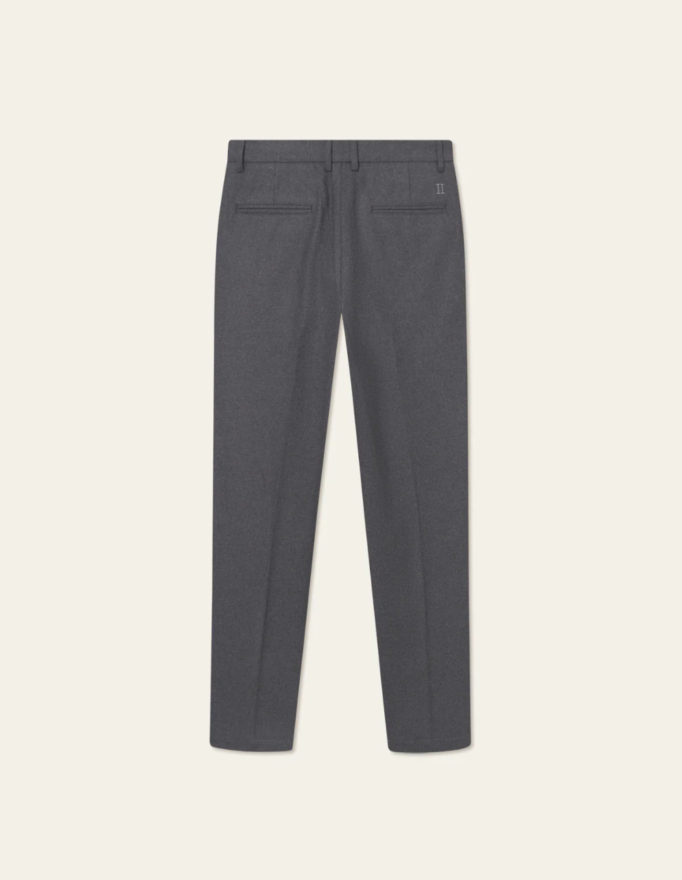 Como Reg Wool Suit Pants Asphalt