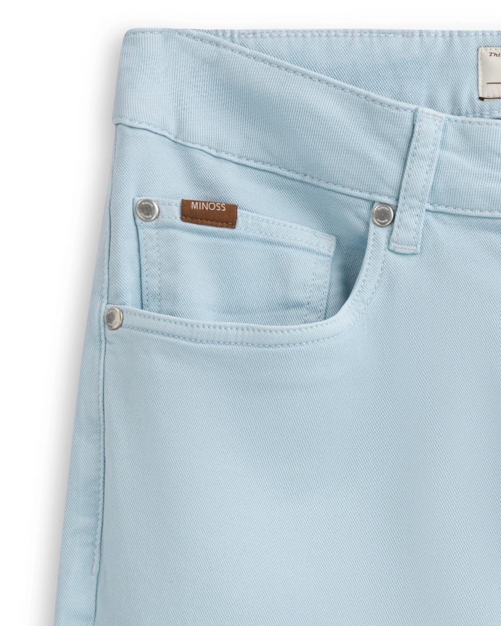 CLYO 5PKT STRETCH PALE ALBI BLUE