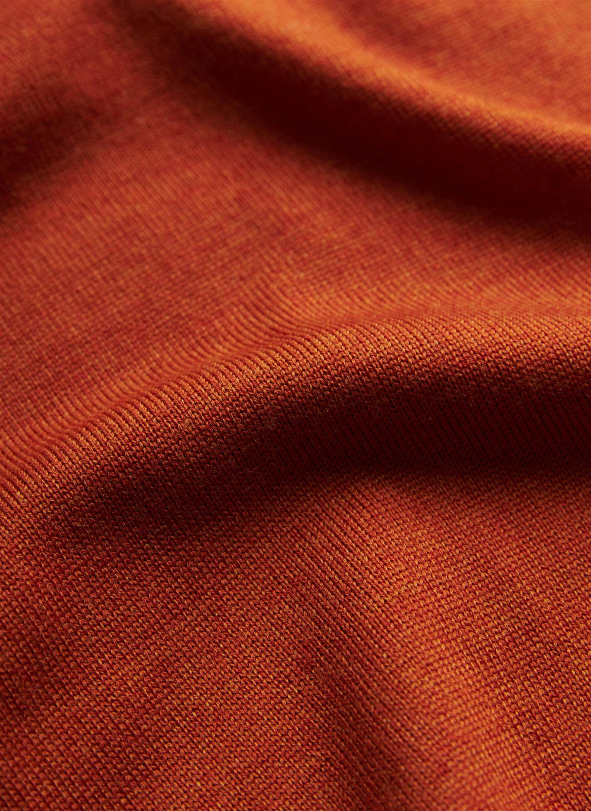 Merino John Zip AW26 Orange