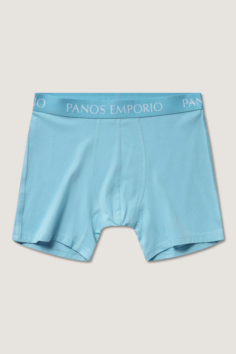 3pk Base Bamboo Boxer Navy/lipstick red/water