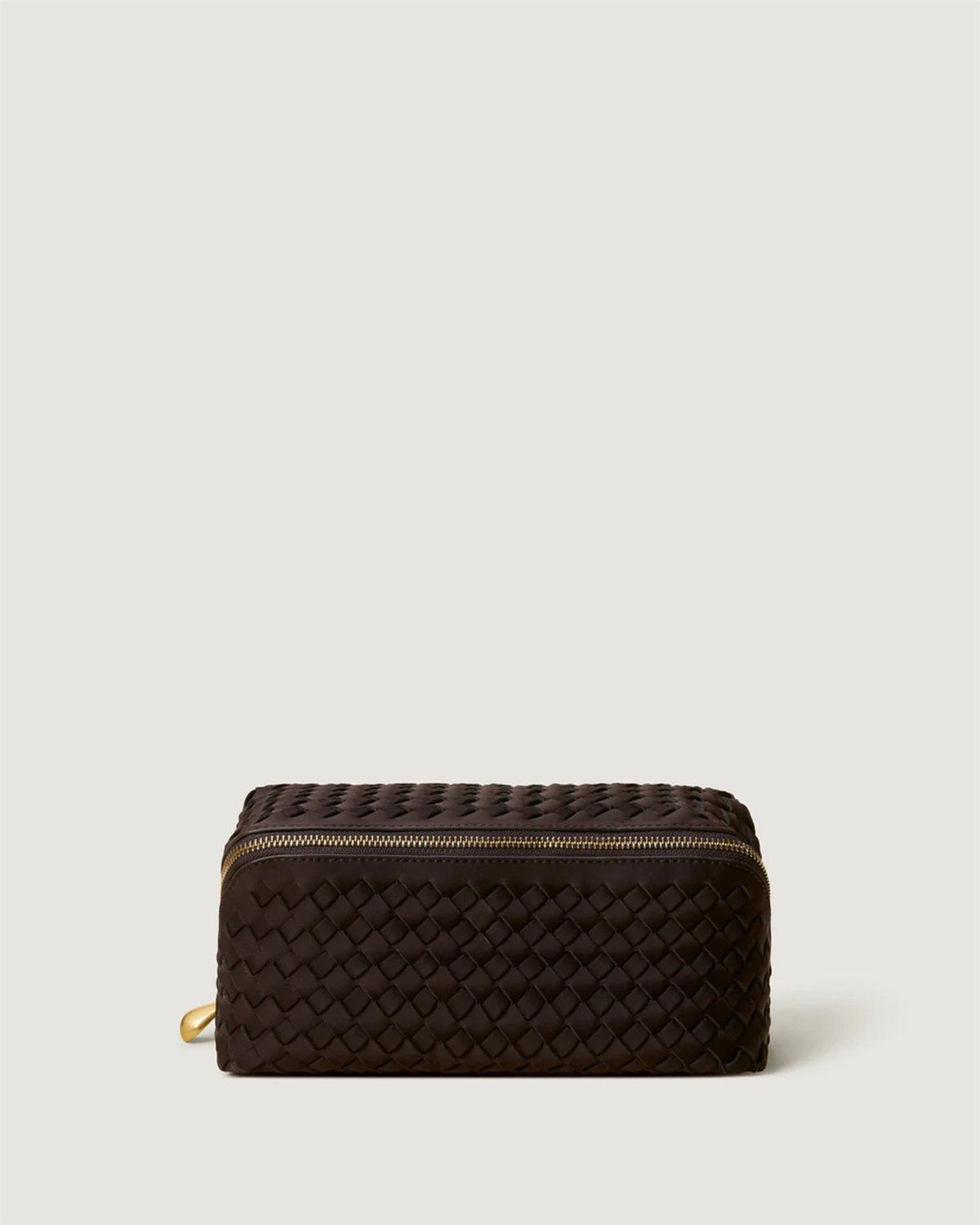 Caravan Medium Cosmetic Case Chocolate