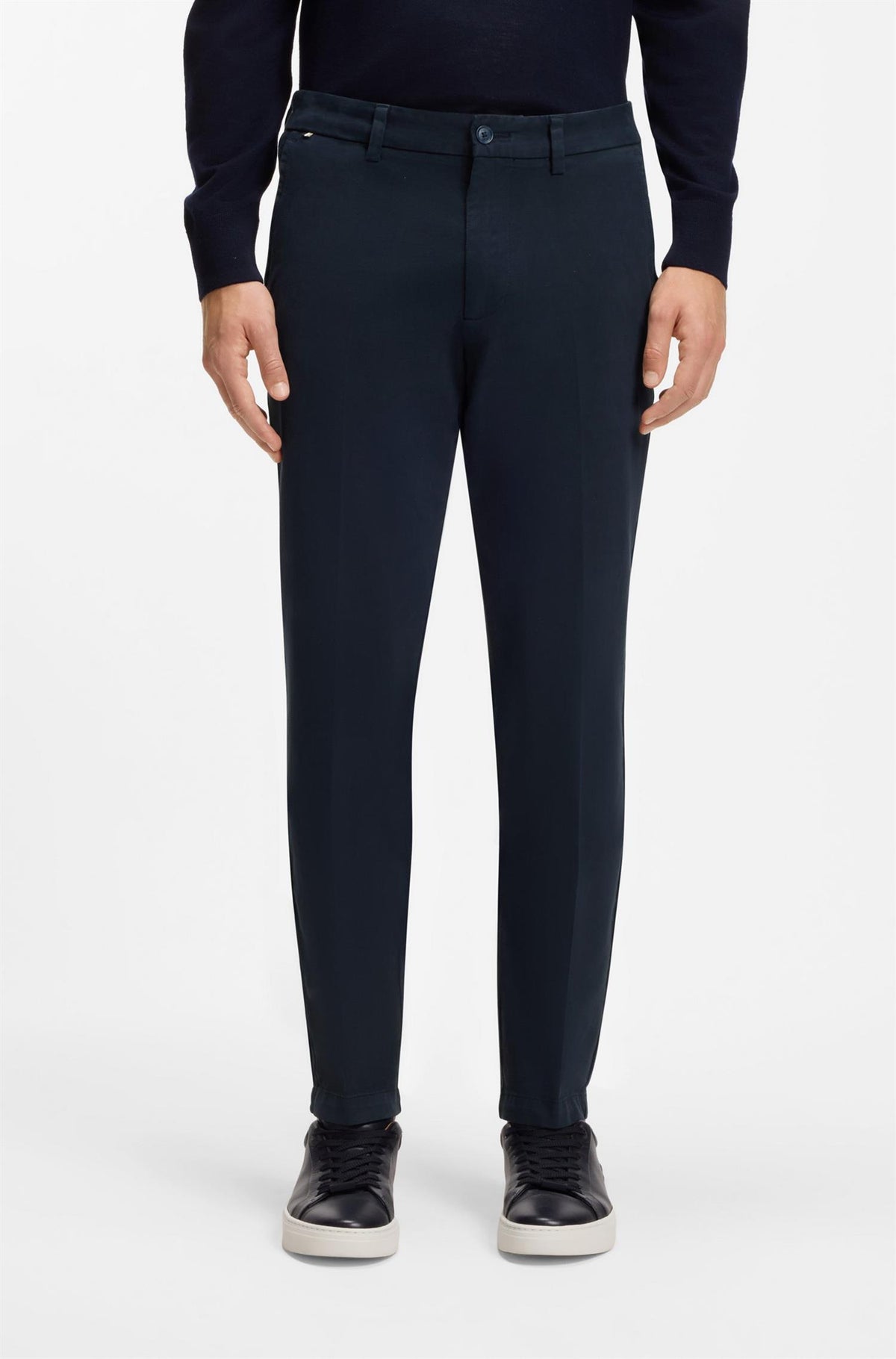 Kaito Slimfit Gabardine Chinos Navy