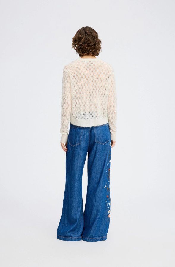 Perl Cardigan Ivory