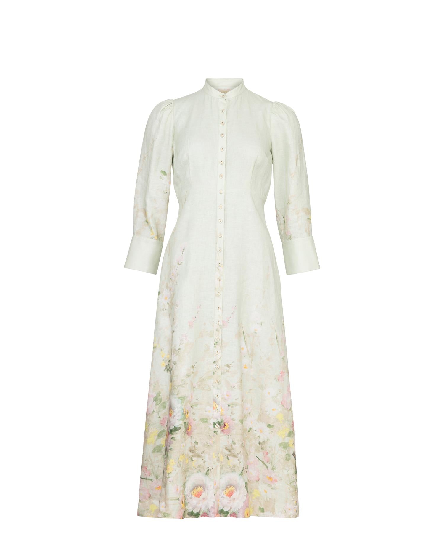 Linen Button Down Dress Harmony