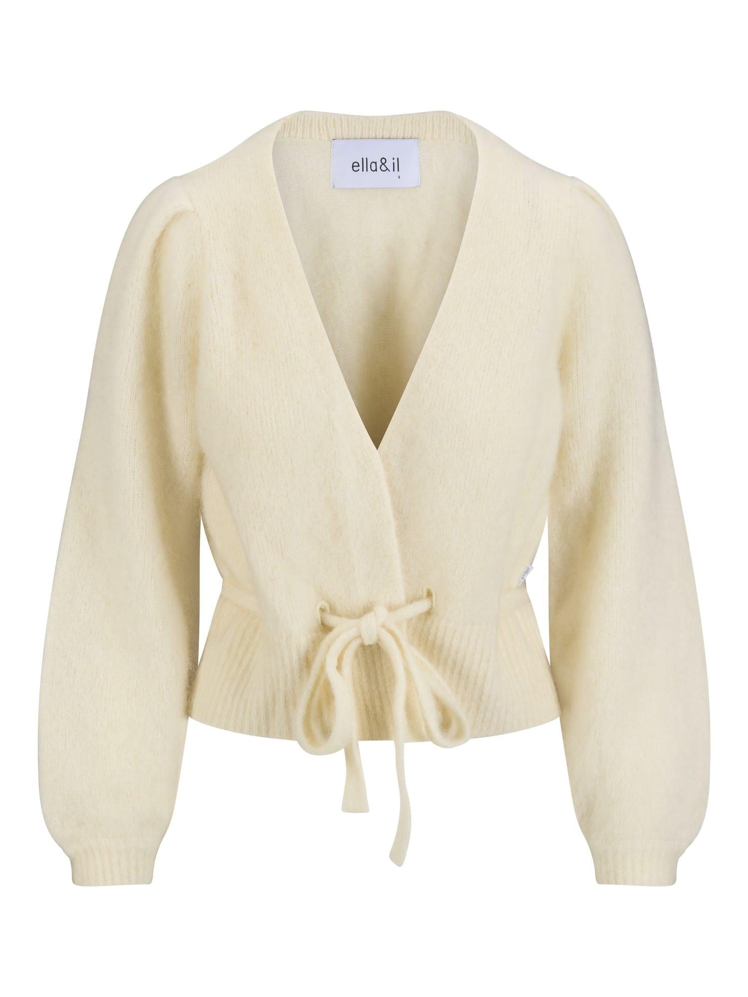 Malin Chunky Cardigan Bright White