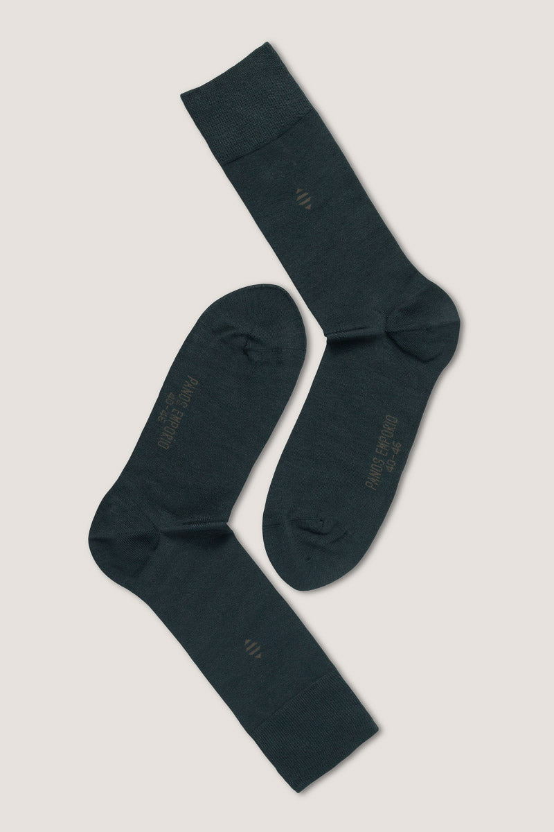 3pk Daniel Bamboo Crew Forest/asphalt/tarmac