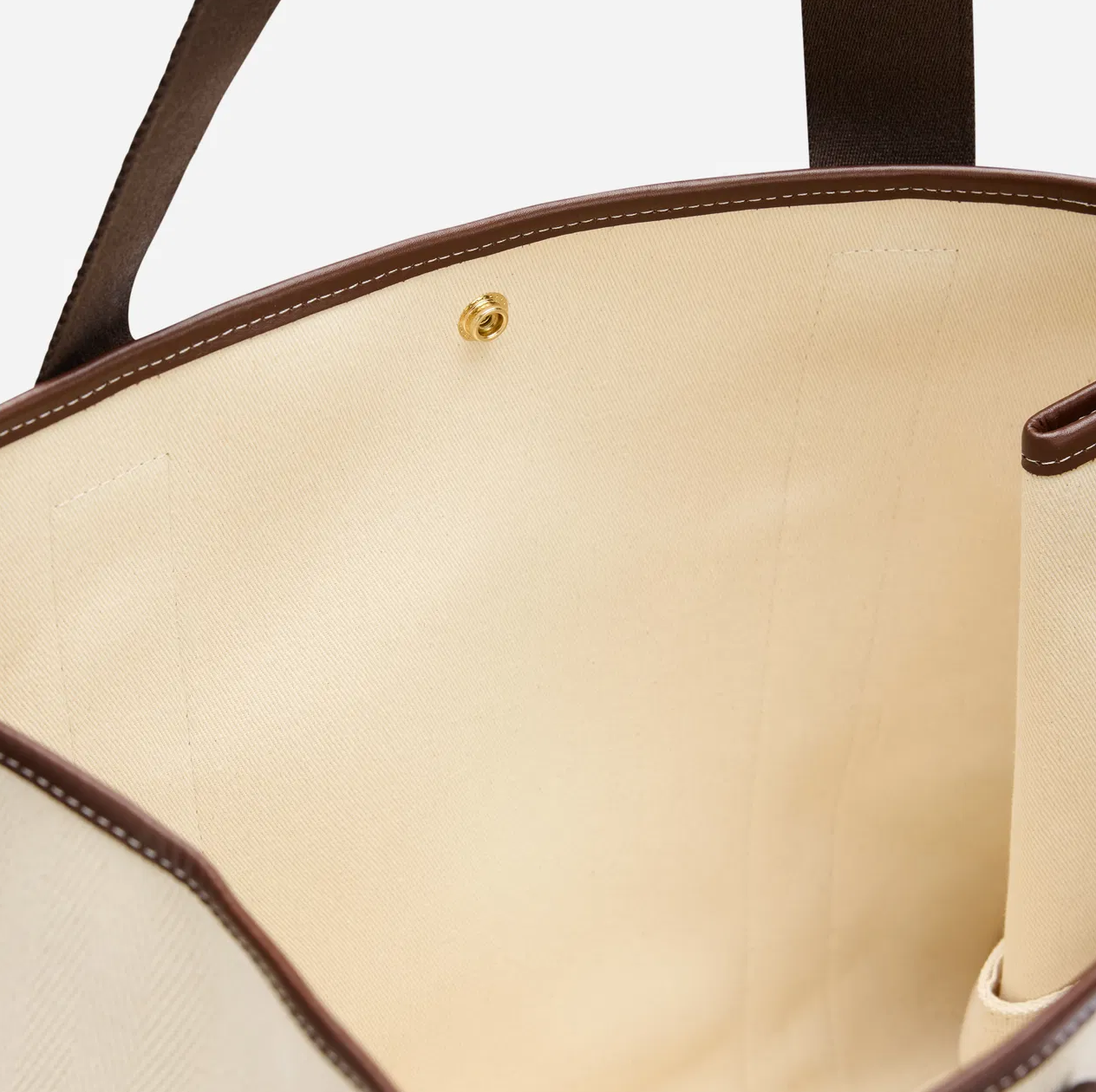 Traversèe Pocket L Verneuil Canvas White/Brown