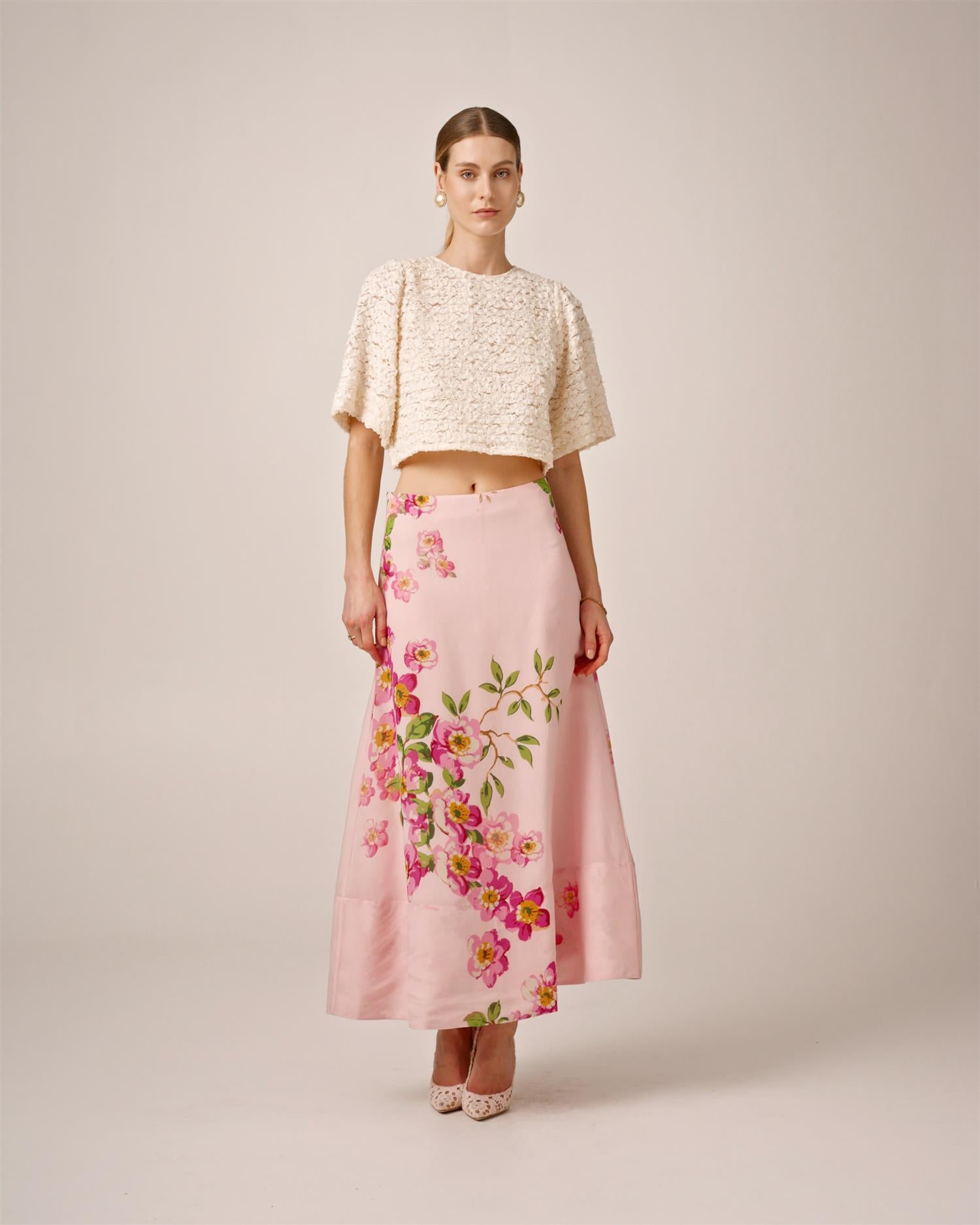Viscose Skirt PF25 Cherry Blossom
