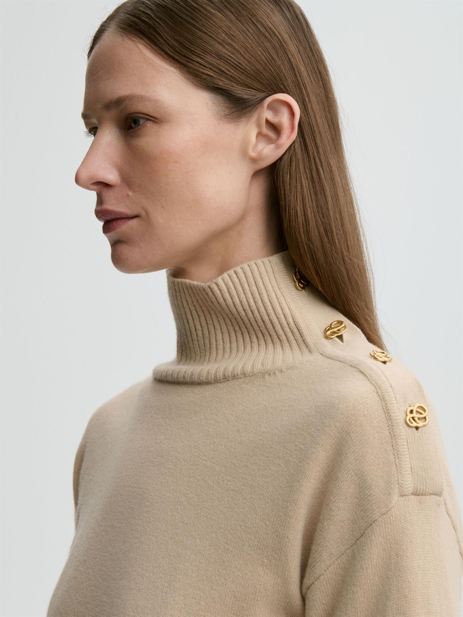 Vanille Pullover Old Beige