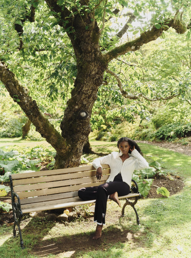 Nelly Alpaca cardigan Ivory