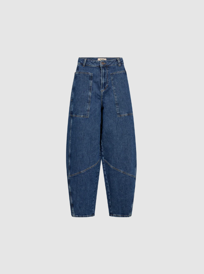 Mmrosie Galleon Jeans Dark Blue